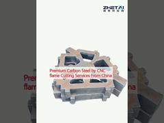 Serviços de corte a chama de aço carbono de qualidade superior por CNC da China