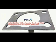 Corte de peças de aço