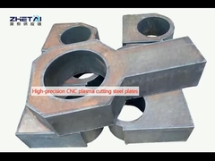 Placas de aço de corte por plasma CNC de alta precisão