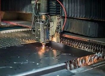 Cortes a laser de aço carbono para máquinas de prensagem hidráulica