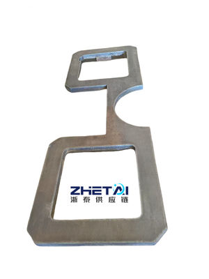 CNC corte de chamas peças de aço suporte de personalização